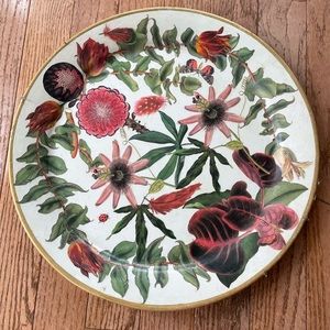 Beautiful decoupaged platter